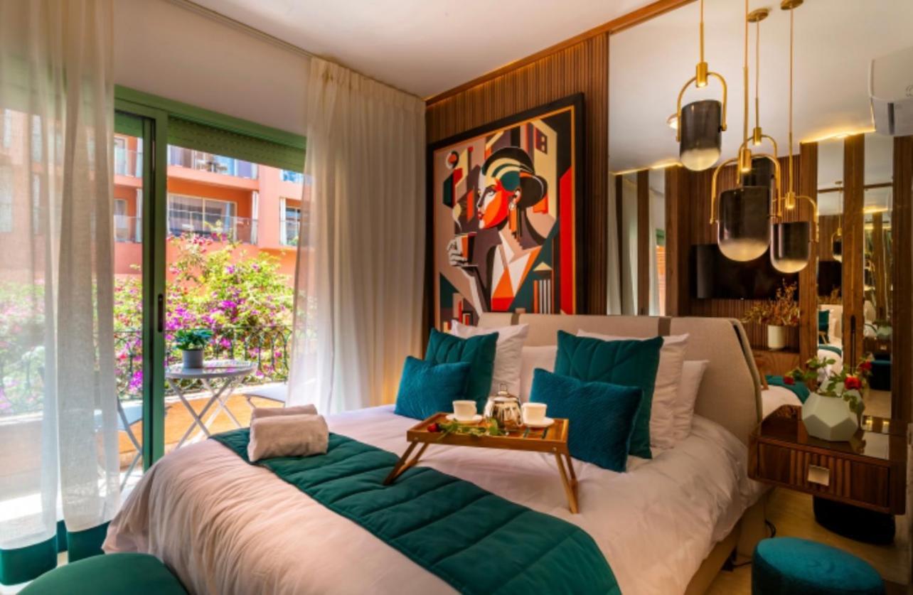 Logement De Luxe Avec Piscine, Hivernage Marrakesh Exterior foto